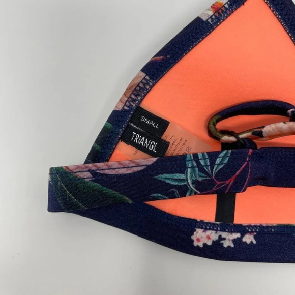 Triangl Delilah Floral Neoprene Bikini Set Size Small - Picture 7 of 9